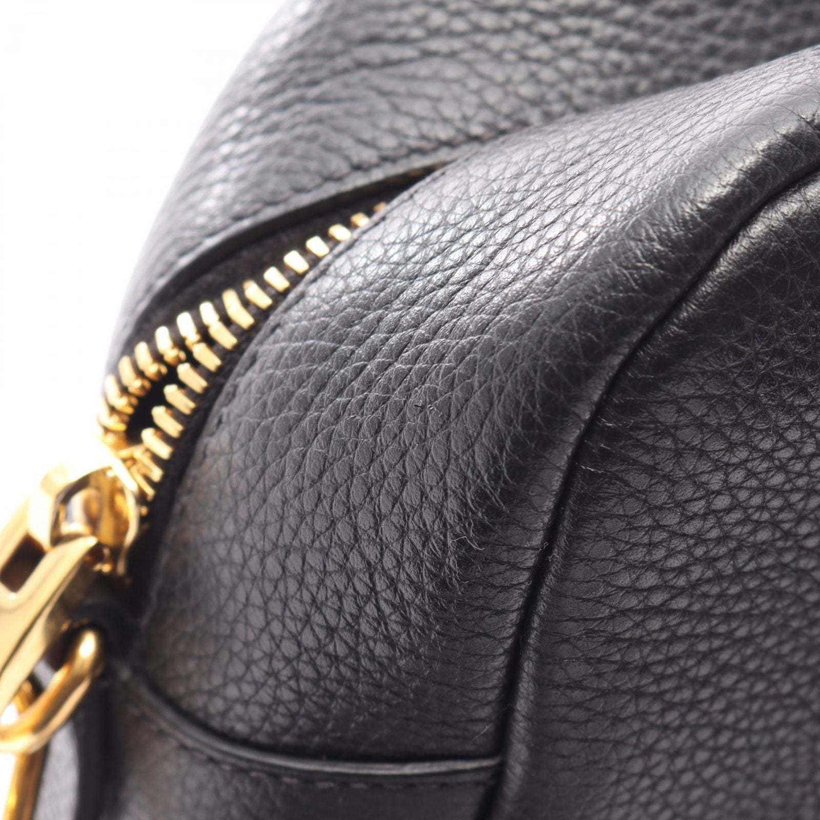 Prada Handbag Vitello Phenix 2-Way Black Leather — view 5