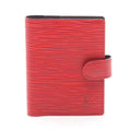 Louis Vuitton Notebook Cover Ajeda Mini Castienred Leather Agenda