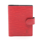 Louis Vuitton Notebook Cover Ajeda Mini Castienred Leather Agenda