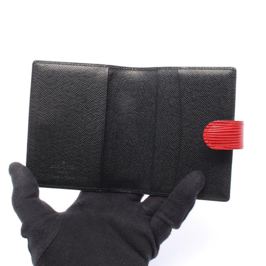 Louis Vuitton Notebook Cover Ajeda Mini Castienred Leather Agenda — view 3