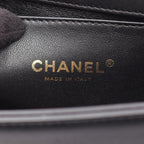 Chanel Shoulder Bag Boy Small Black Lambskin Chain — view 4