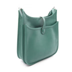 Hermes Shoulder Bag Evelyne 3 Trois PM Vert Vertigo Leather — view 2