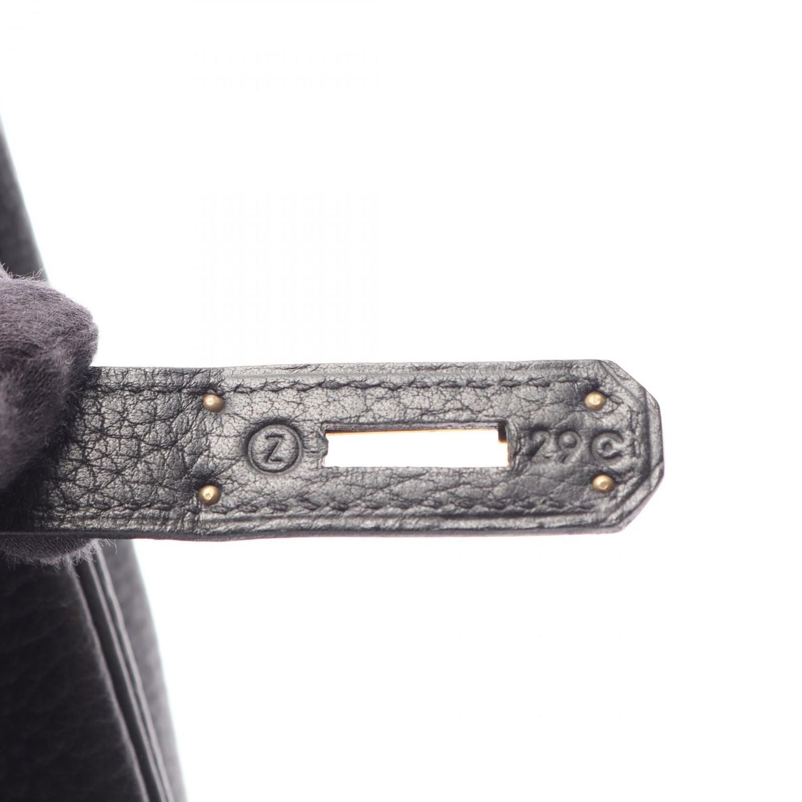 Hermes Handbag Birkin 35 Black Leather — view 5