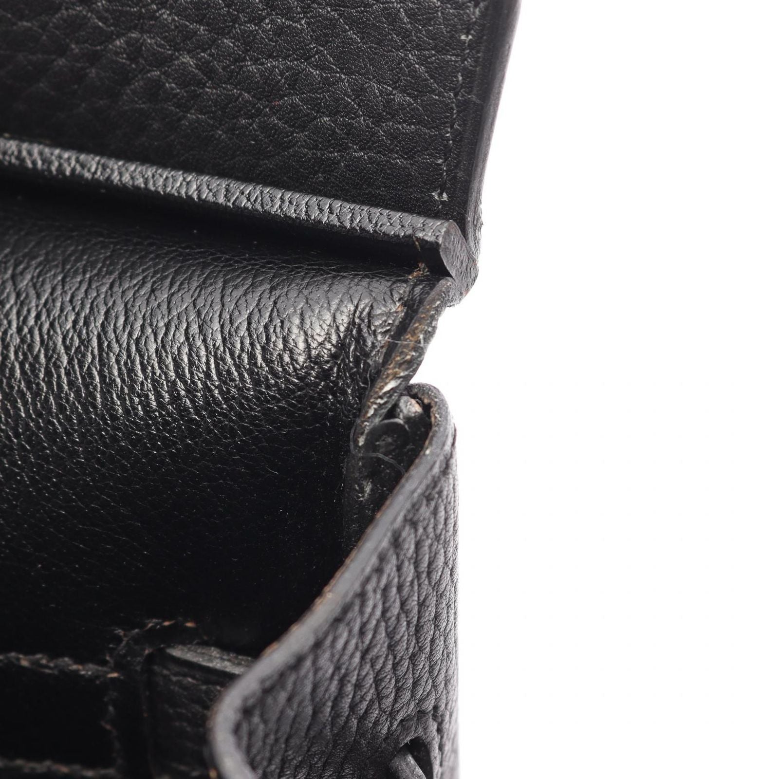 Hermes Handbag Birkin 35 Black Leather — view 8