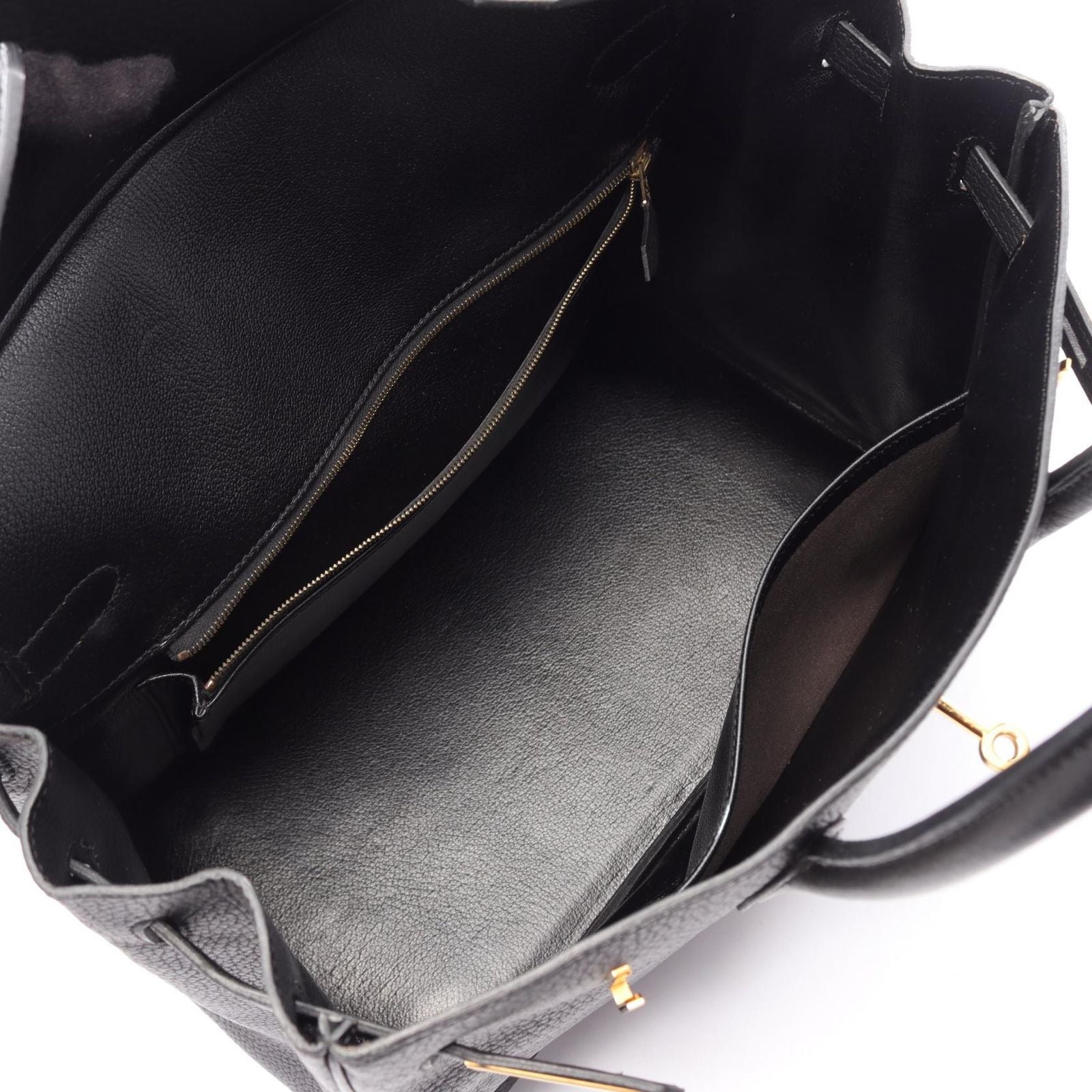 Hermes Handbag Birkin 35 Black Leather — view 3
