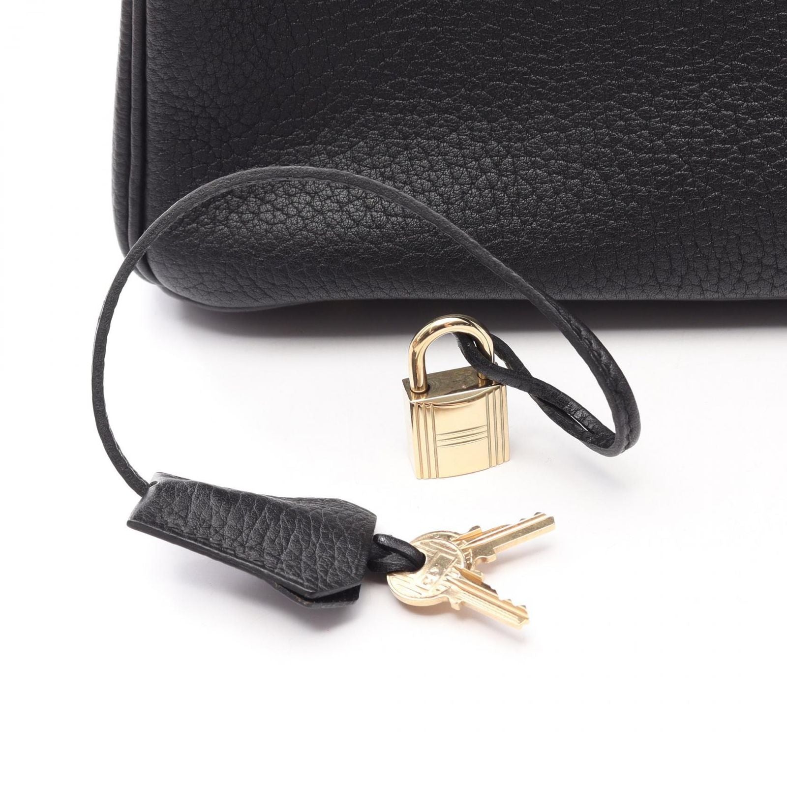 Hermes Handbag Birkin 35 Black Leather — view 6
