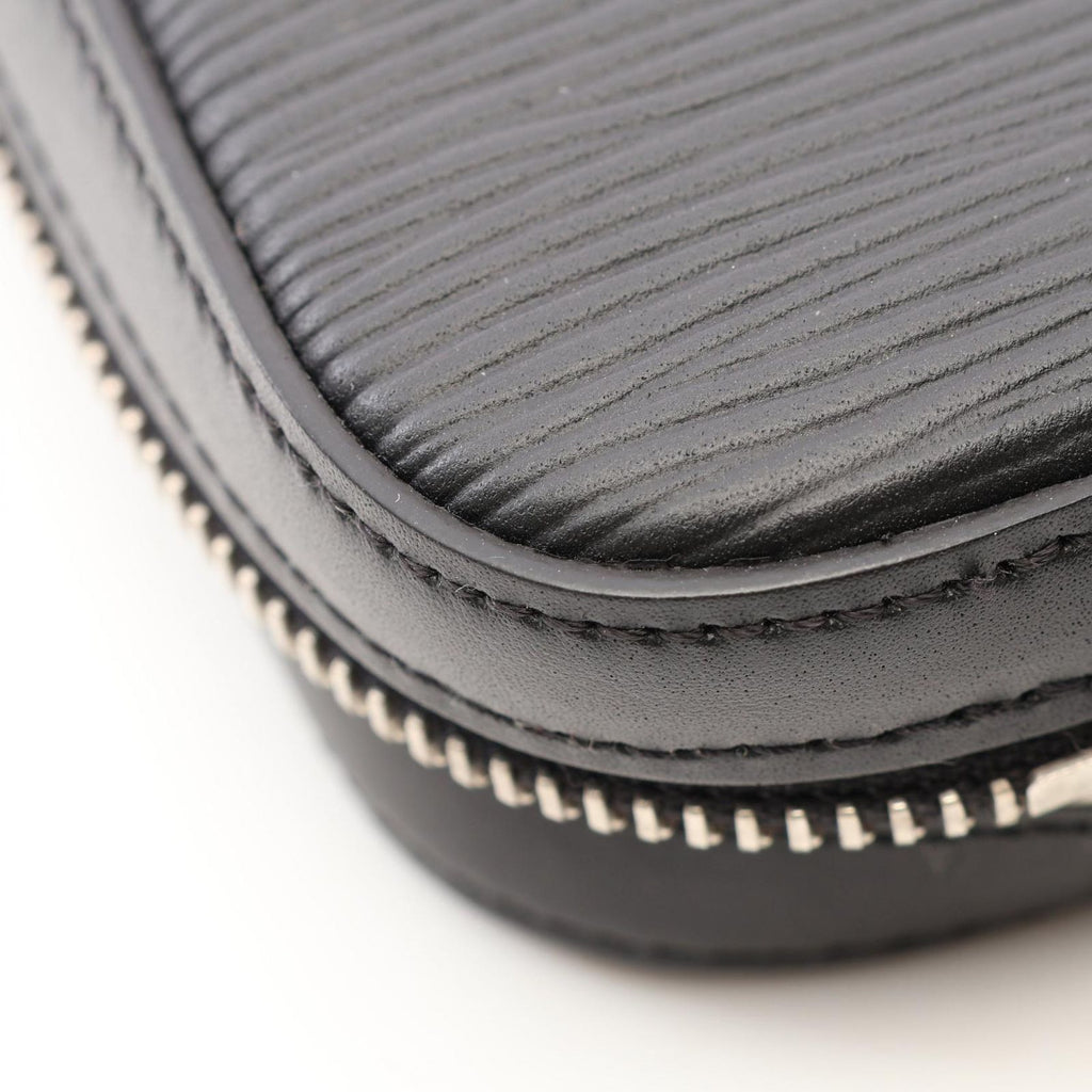 Louis Vuitton Round Wallet Dandy Noir Leather — view 7