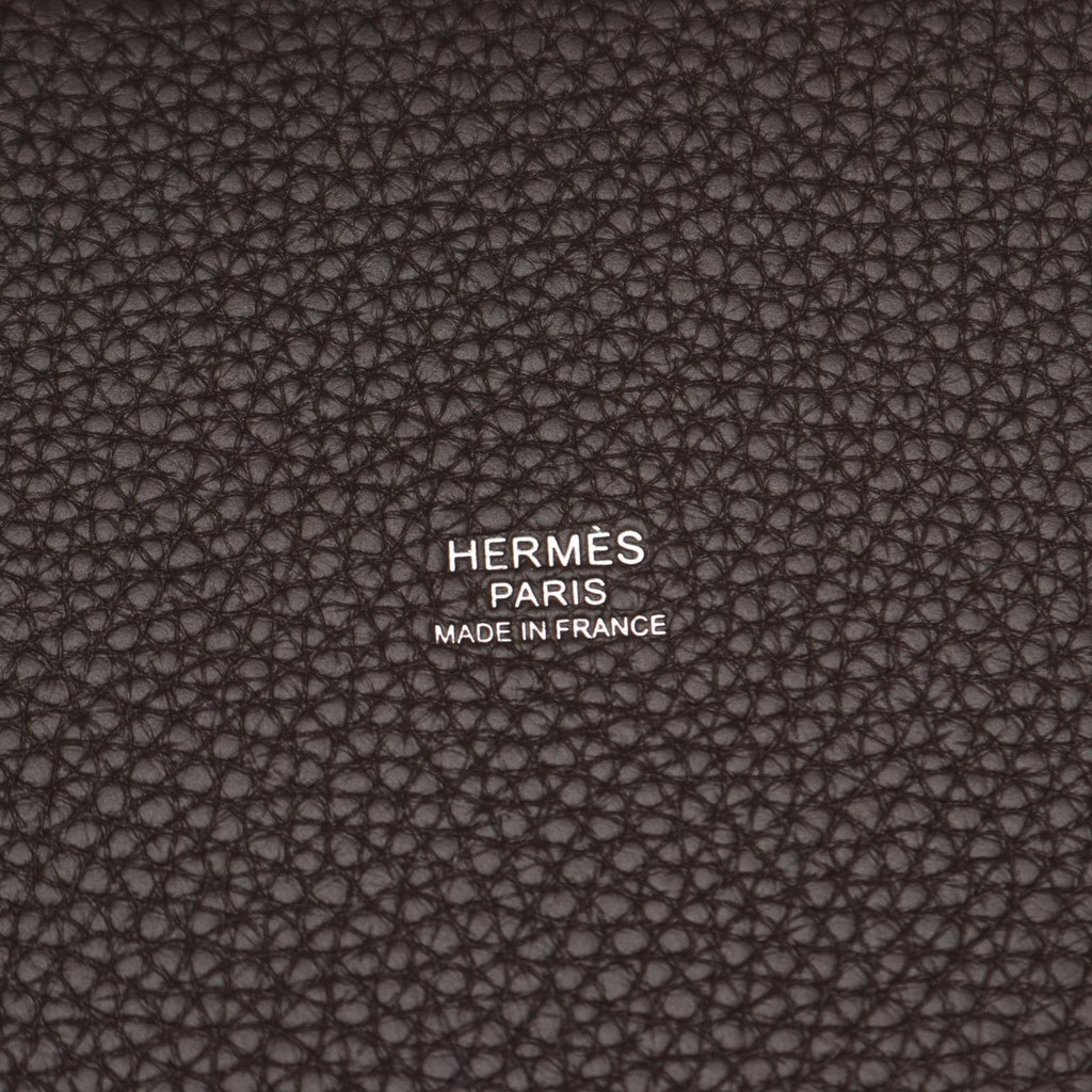 Hermes Handbag Picotin Lock PM Ebene Leather — view 4