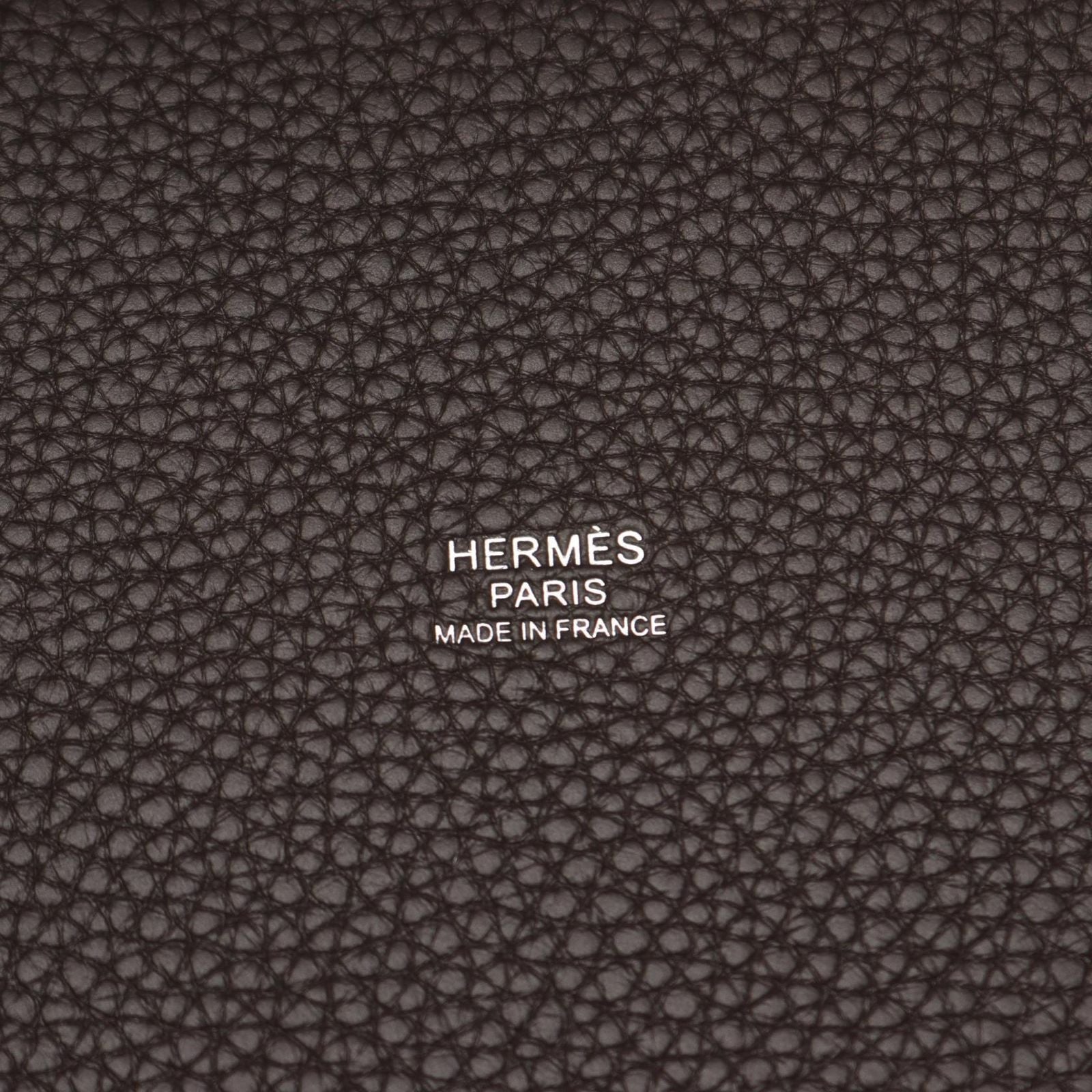 Hermes Handbag Picotin Lock PM Ebene Leather — view 4