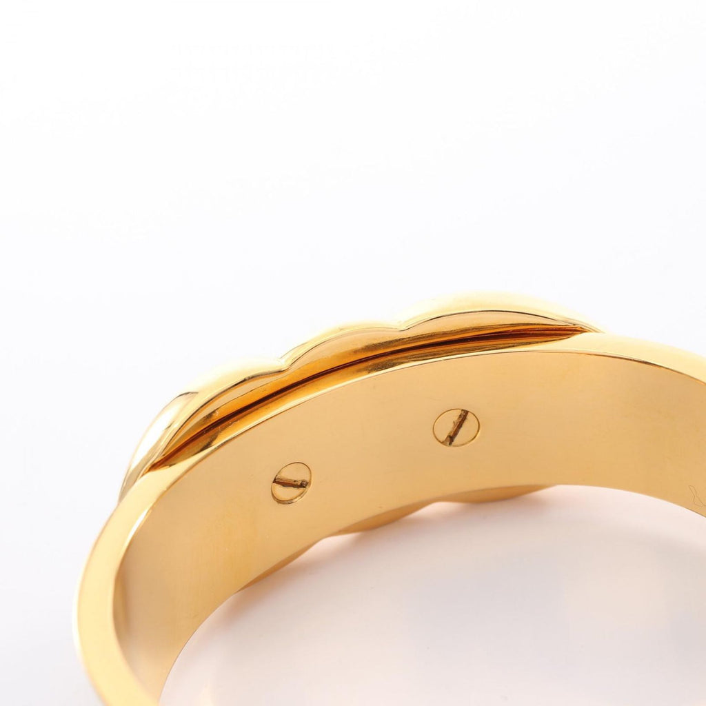 Hermes Bangle Bracelet Gold — view 6