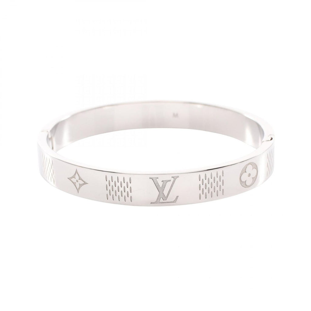 Louis Vuitton Bracelet Bangle Damier Heritage Stainless Steel