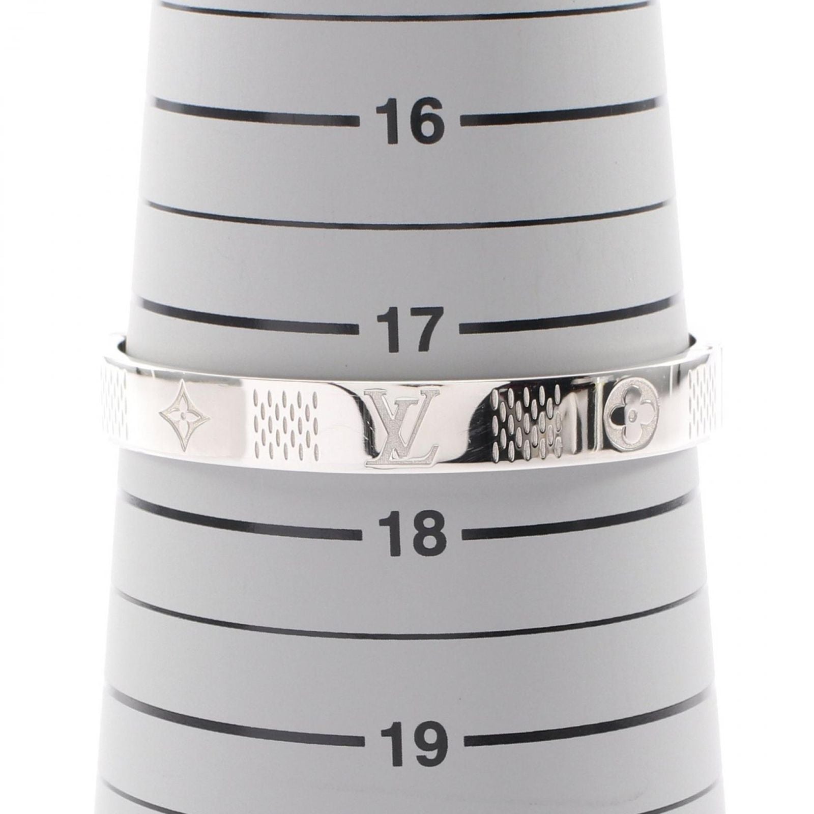 Louis Vuitton Bracelet Bangle Damier Heritage Stainless Steel — view 6