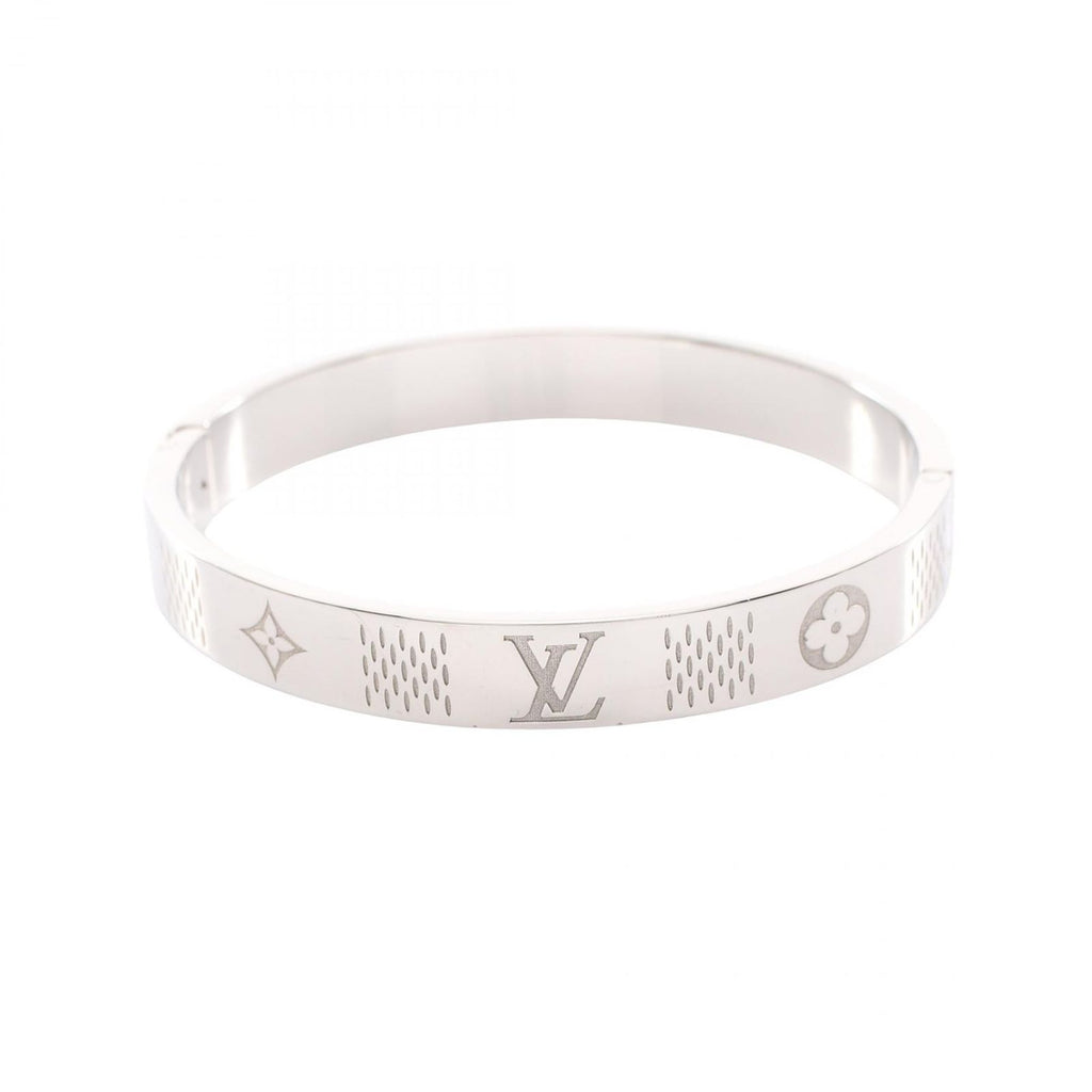 Louis Vuitton Bracelet Bangle Damier Heritage Stainless Steel — view 2