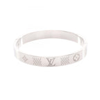 Louis Vuitton Bracelet Bangle Damier Heritage Stainless Steel — view 2
