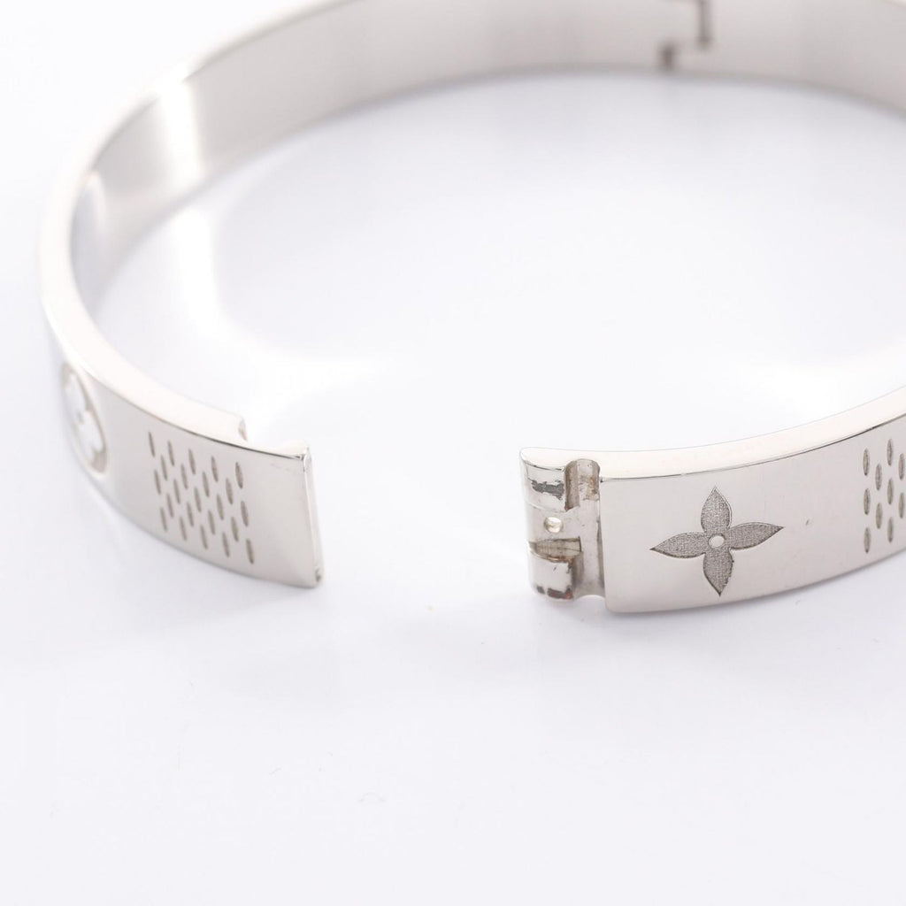 Louis Vuitton Bracelet Bangle Damier Heritage Stainless Steel — view 3