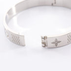 Louis Vuitton Bracelet Bangle Damier Heritage Stainless Steel — view 3