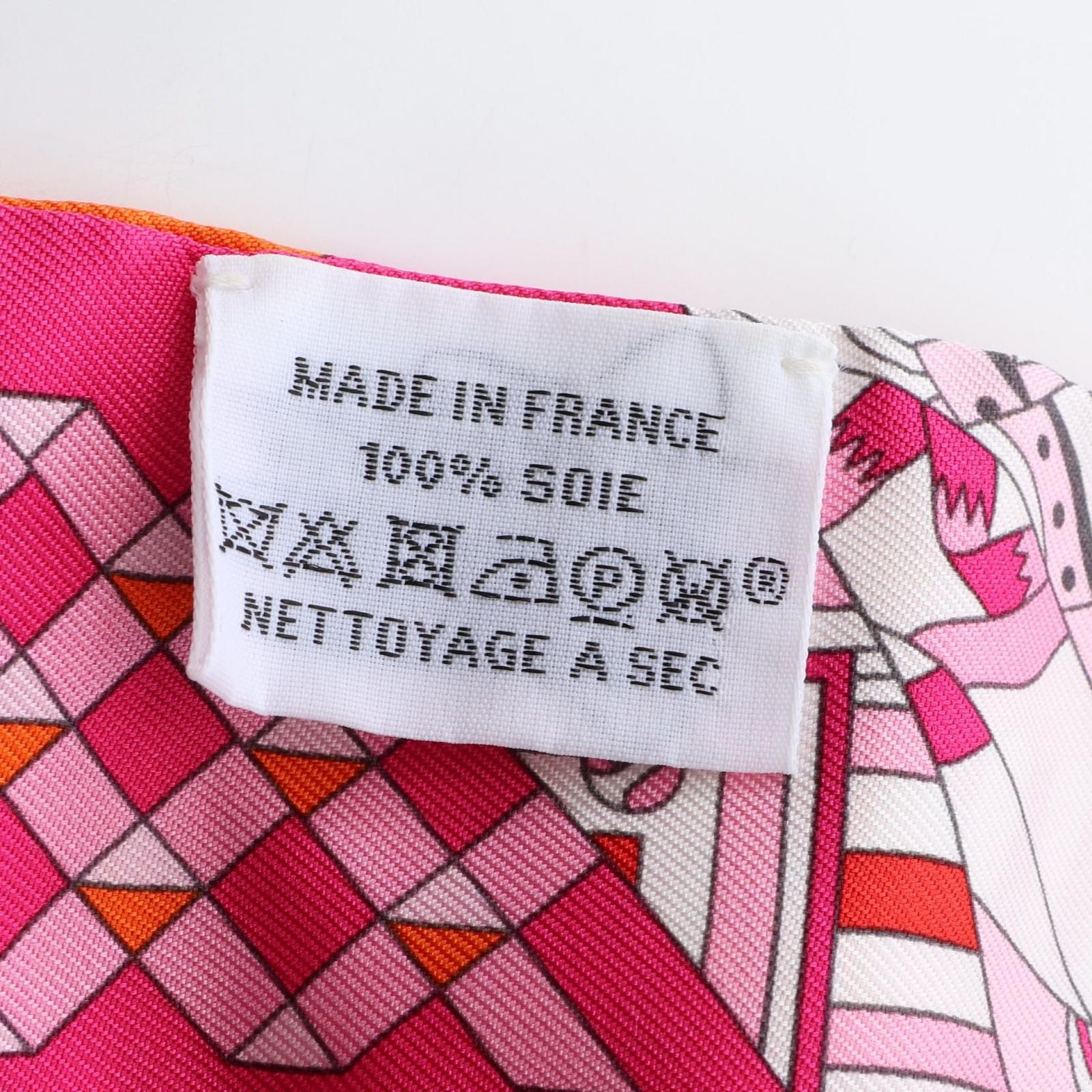 Hermes Scarf Twill de L'ombrelle Aux Duels Ribbon Silk — view 5