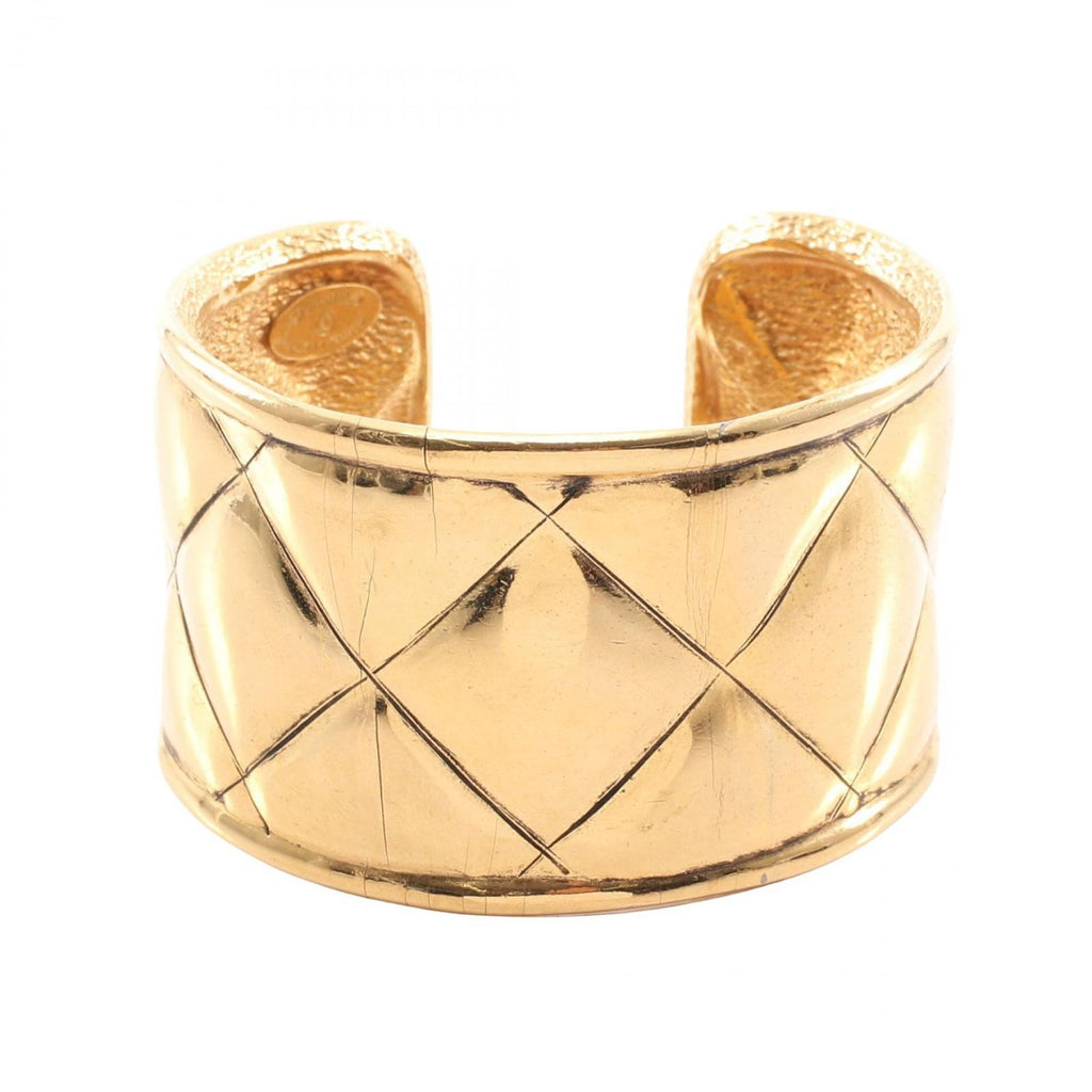 Chanel Bangle Quilted Vintage Bracelet