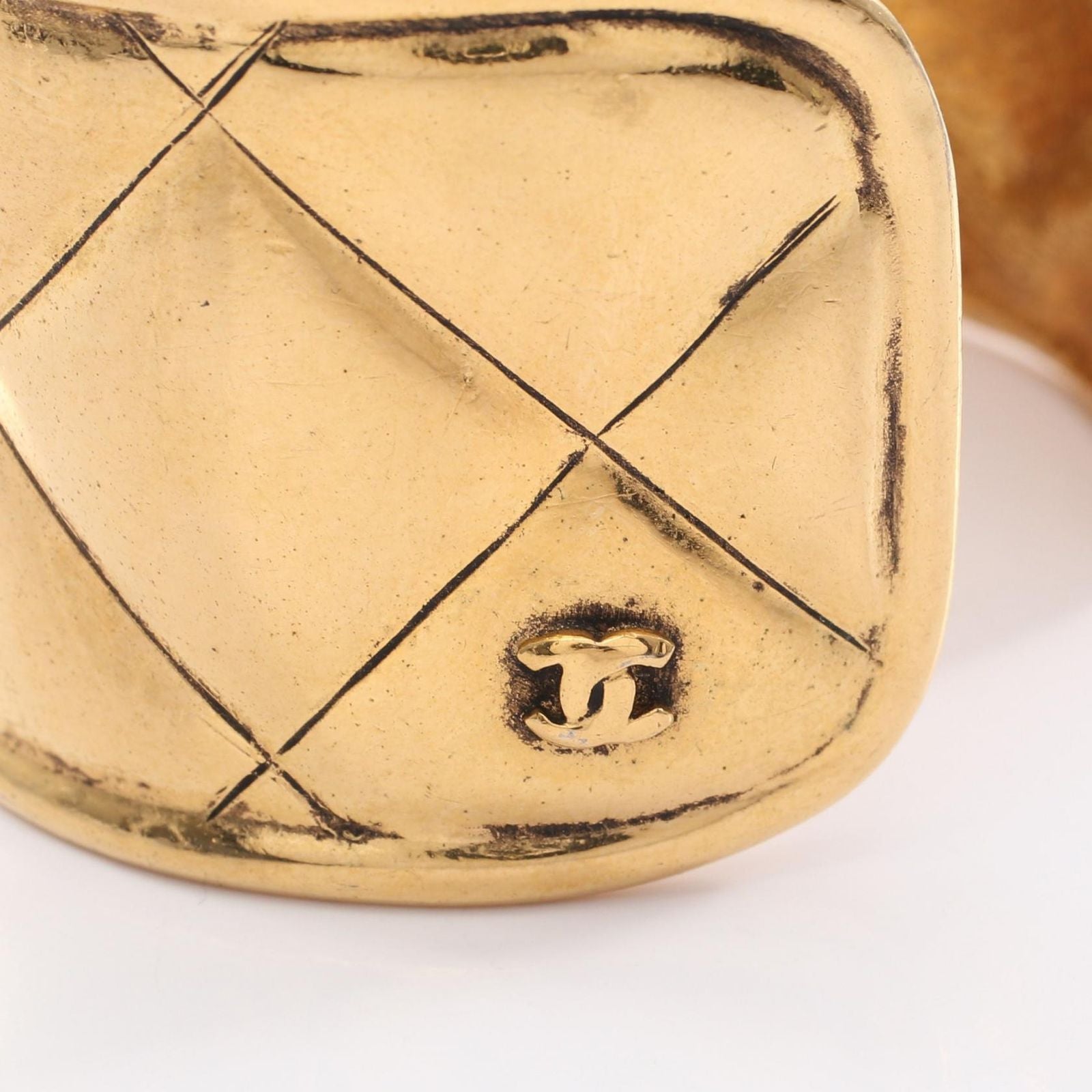 Chanel Bangle Quilted Vintage Bracelet — view 5