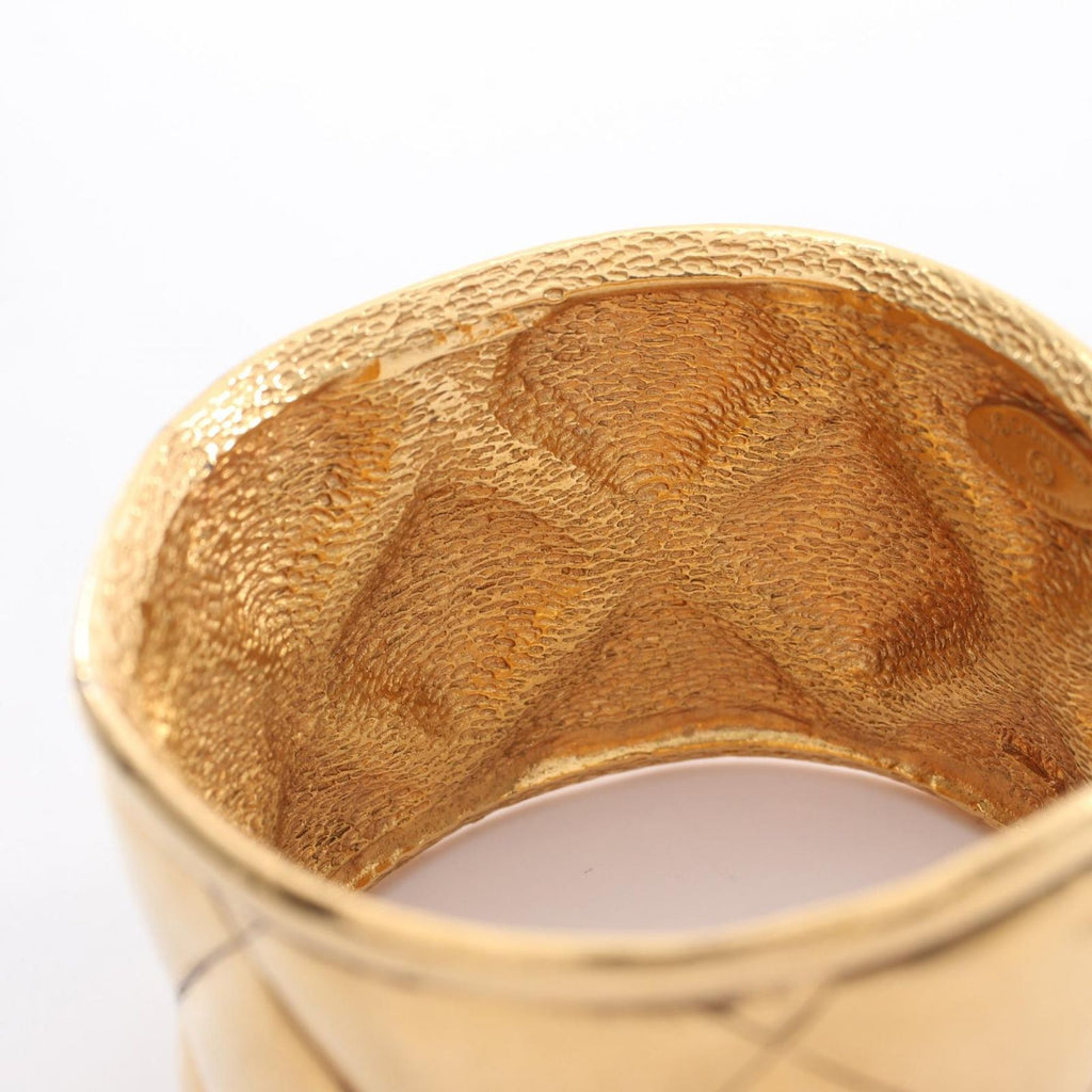 Chanel Bangle Quilted Vintage Bracelet — view 8