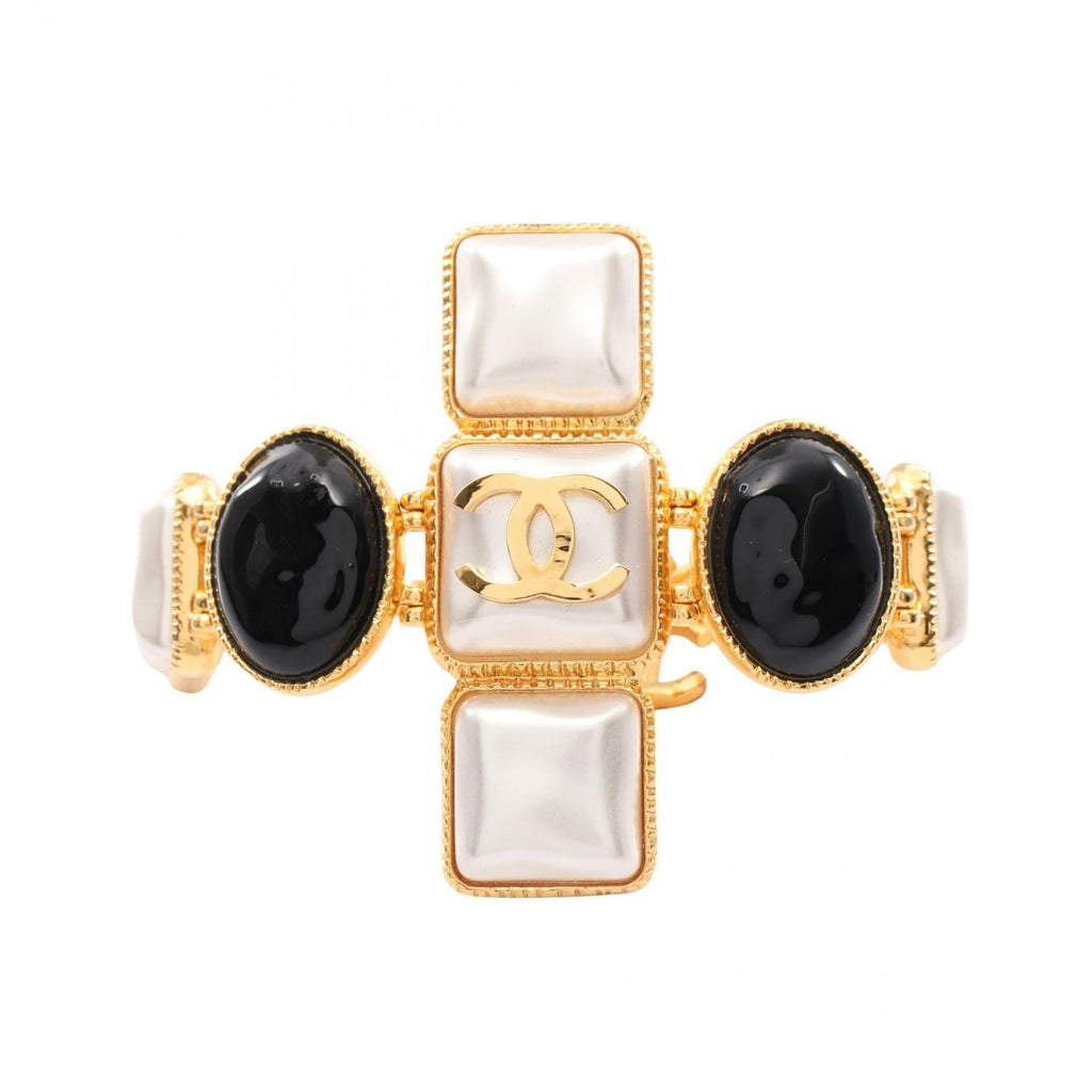Chanel Bracelet CC Logo Gripoix