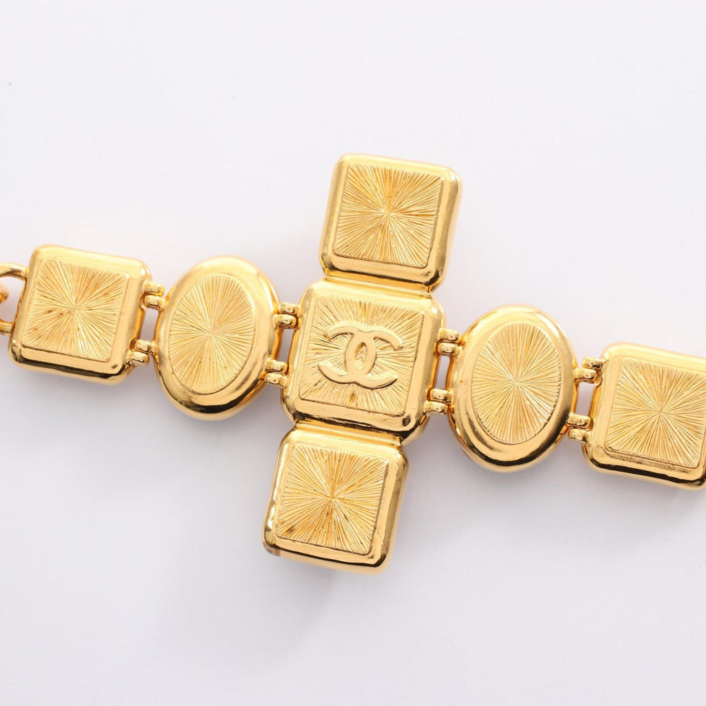 Chanel Bracelet CC Logo Gripoix — view 5