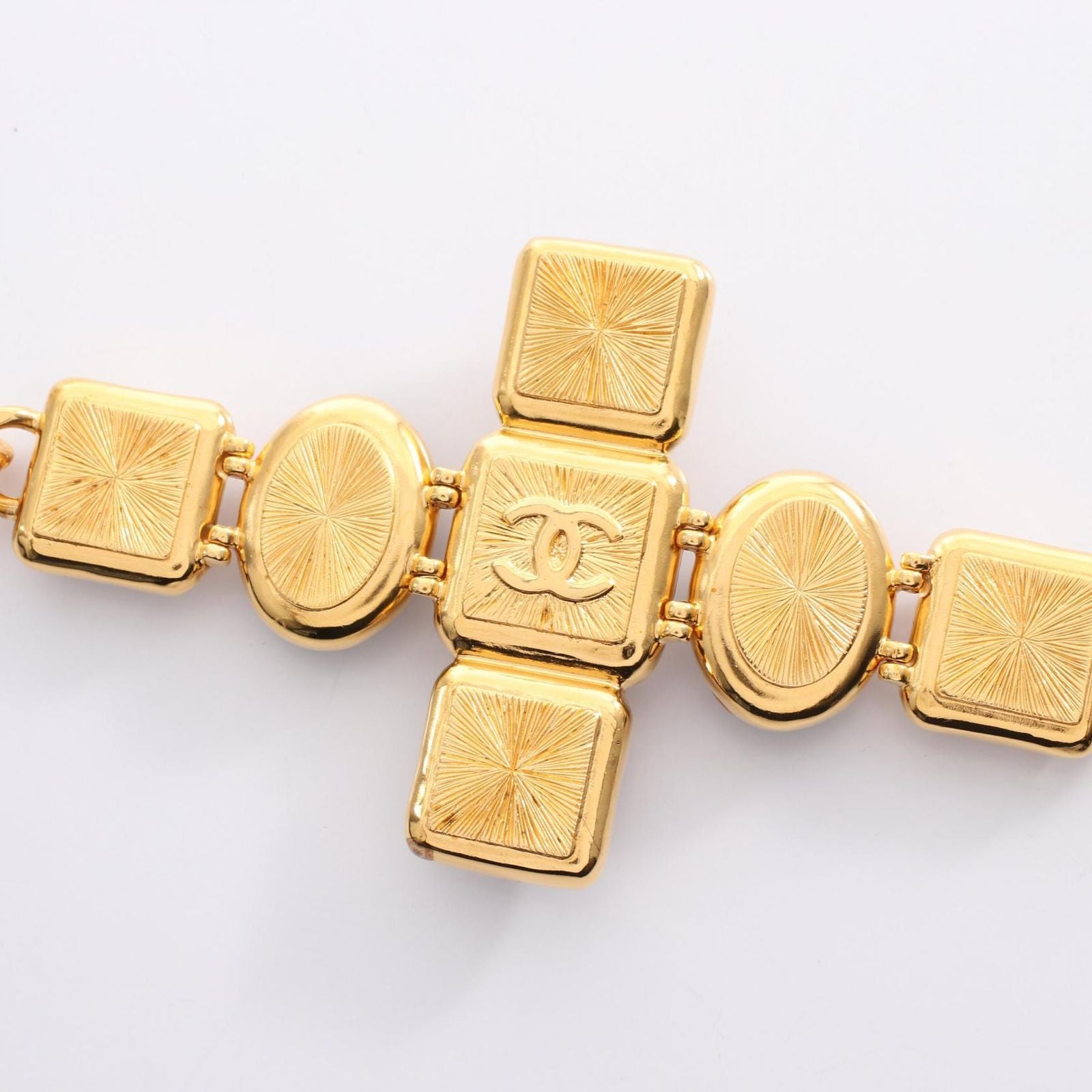 Chanel Bracelet CC Logo Gripoix — view 5