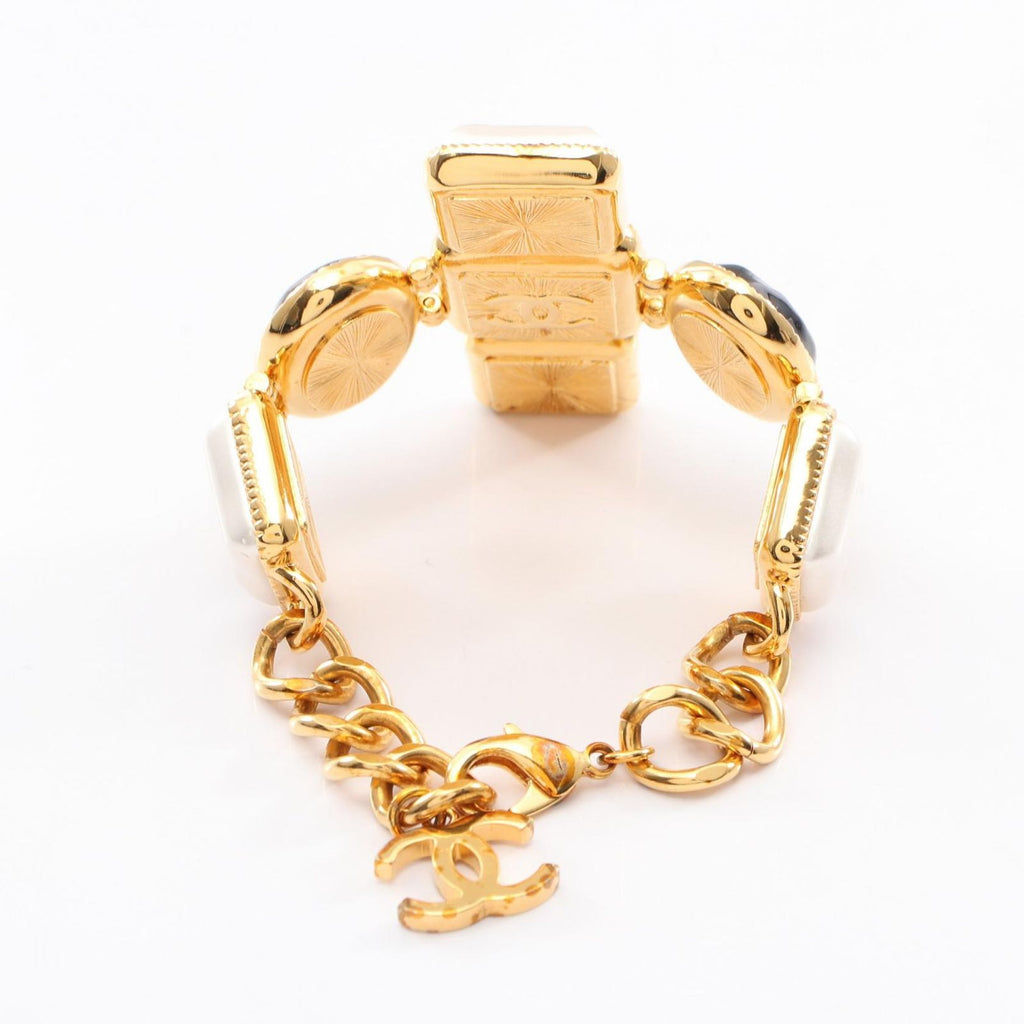 Chanel Bracelet CC Logo Gripoix — view 2