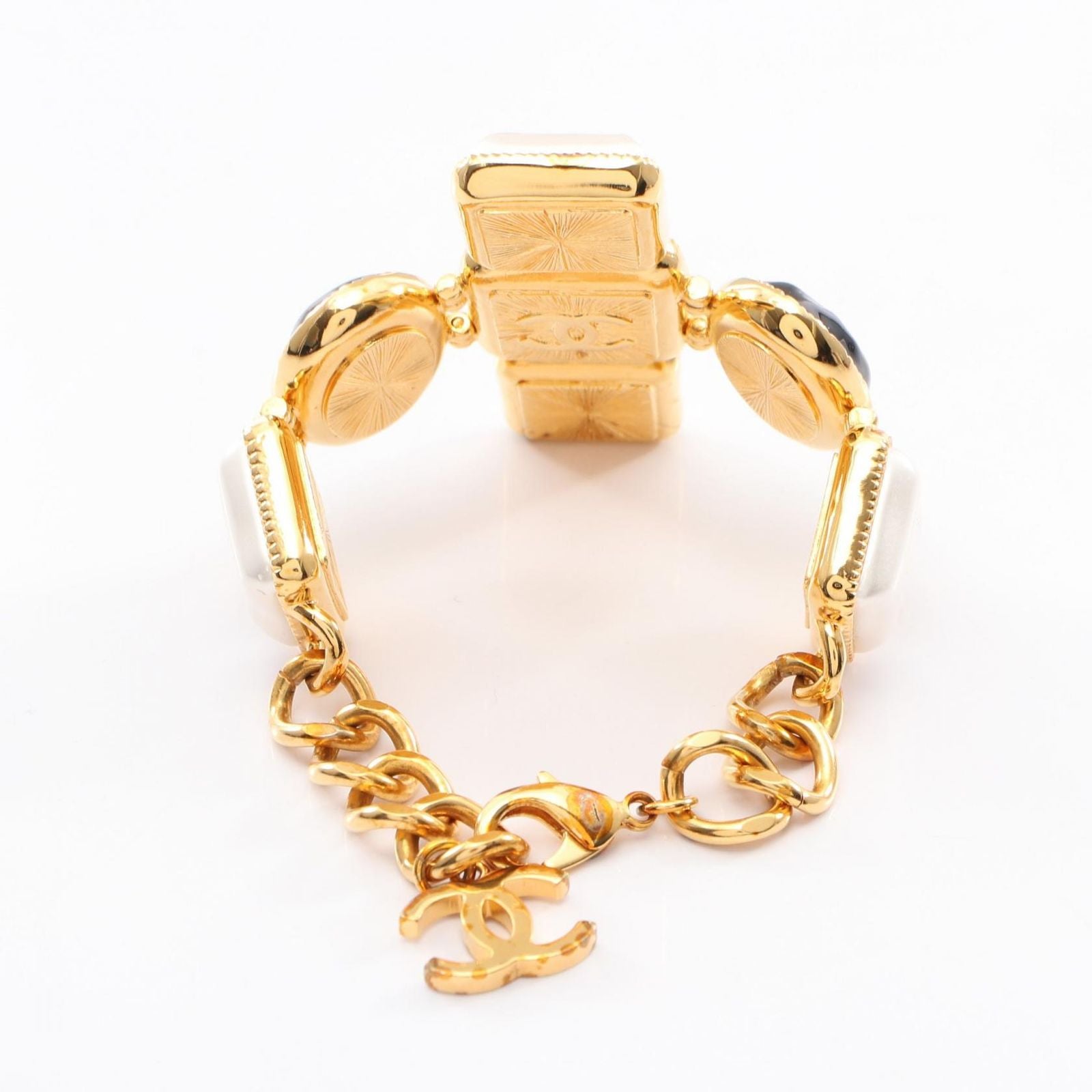 Chanel Bracelet CC Logo Gripoix — view 2