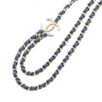 Chanel Necklace CC Logo Double Strand