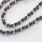 Chanel Necklace CC Logo Double Strand — view 6