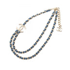 Chanel Necklace CC Logo Double Strand — view 2