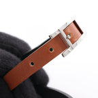 Hermes Bracelet Behapi Double Tour Silver Reversible Leather — view 9