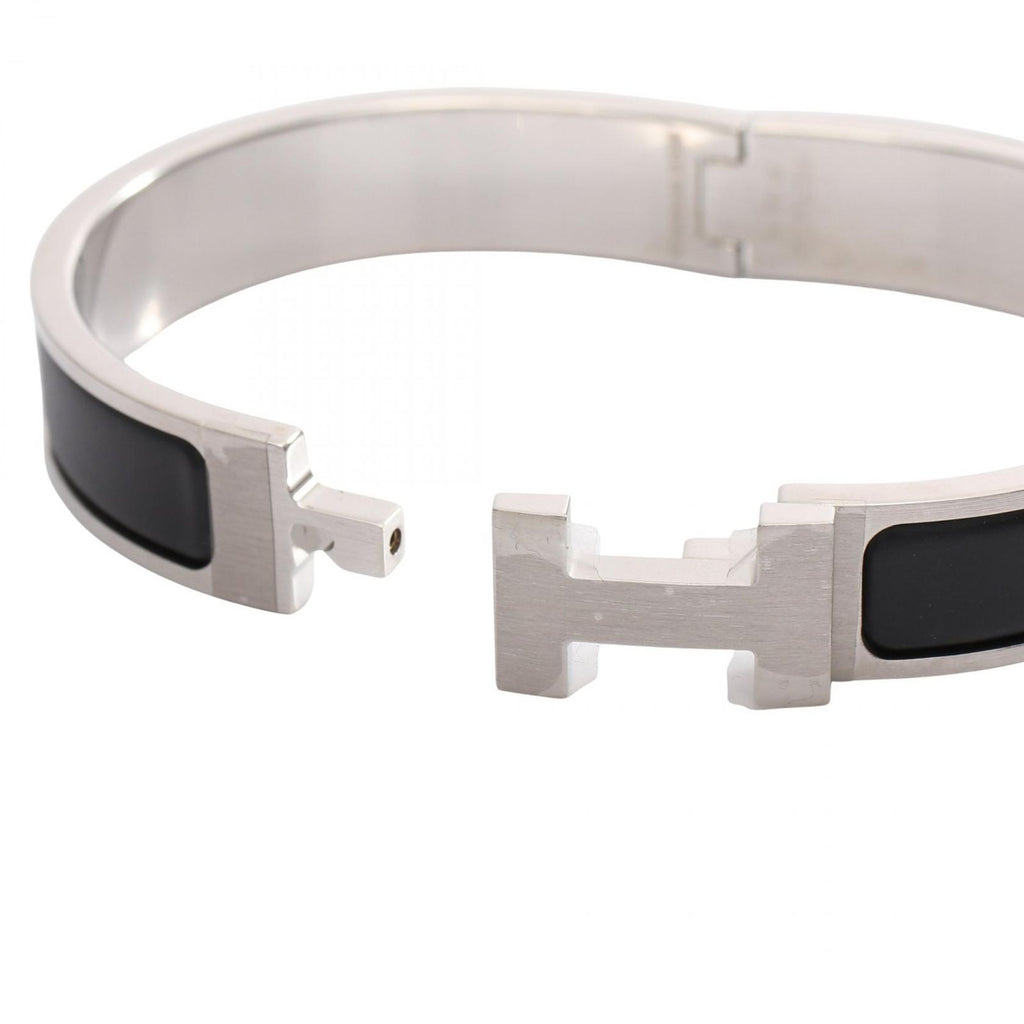Hermes Bracelet Click HH Noir Matte Stainless Steel — view 3