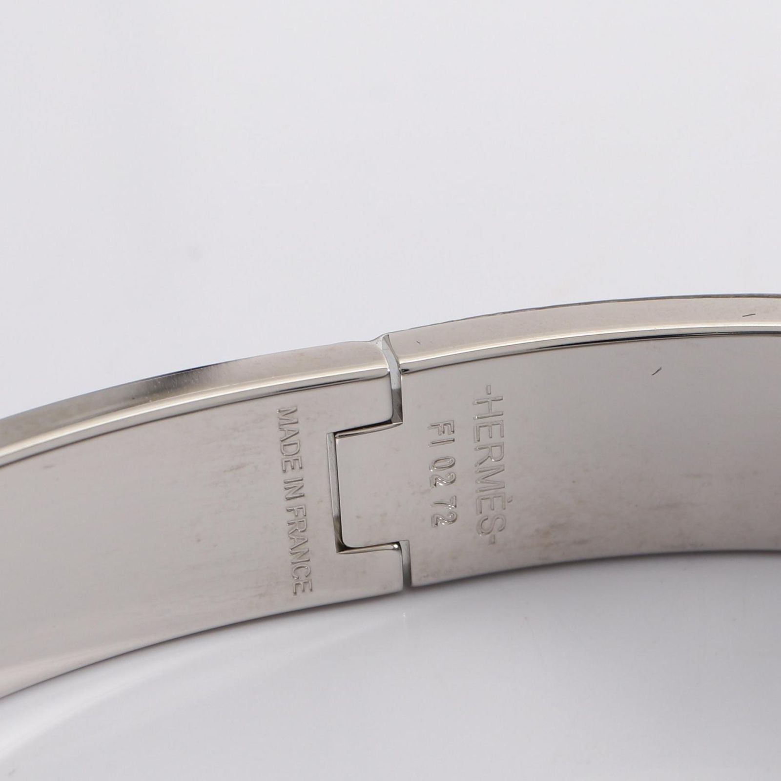 Hermes Bracelet Click HH Noir Matte Stainless Steel — view 4