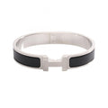 Hermes Bracelet Click HH Noir Matte Stainless Steel