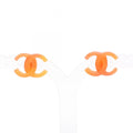 Chanel Earrings CC Logo Stainless Steel
