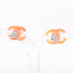 Chanel Earrings CC Logo Stainless Steel — view 2