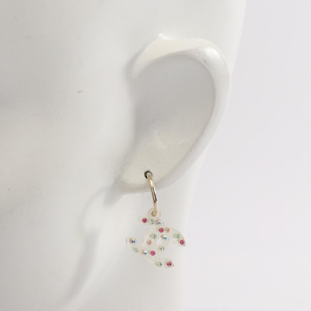 Chanel Earrings CC Logo — view 5