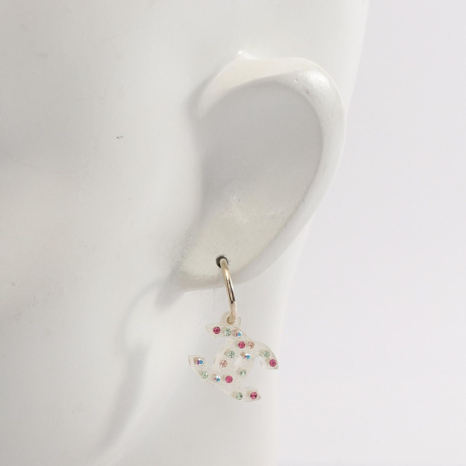 Chanel Earrings CC Logo — view 5