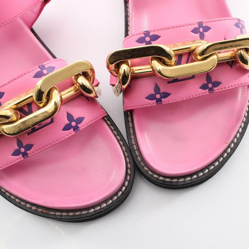 Louis Vuitton Sandals Paseo Comfort Leather — view 9