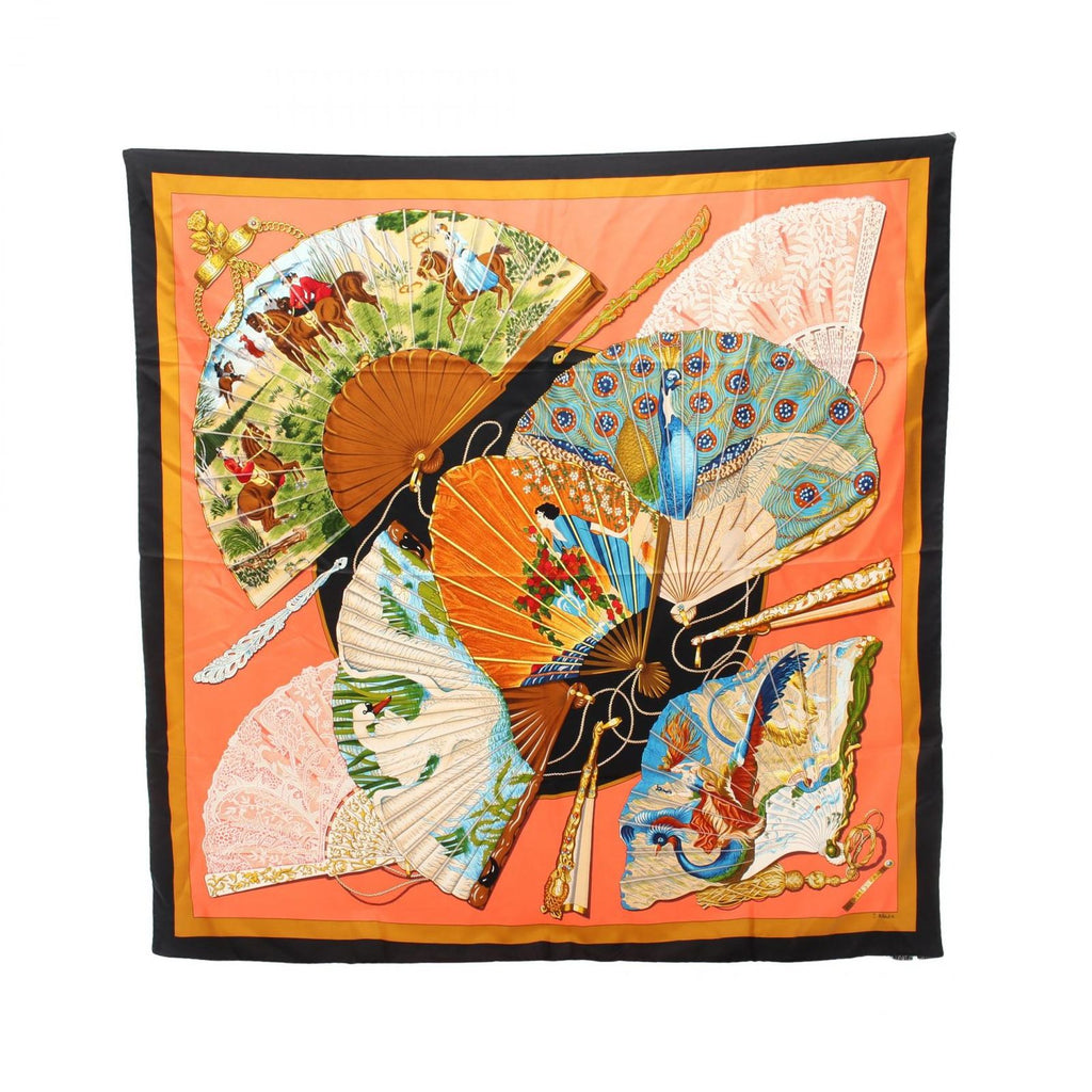 Hermes Scarf Carre 90 Brise de Charme Silk