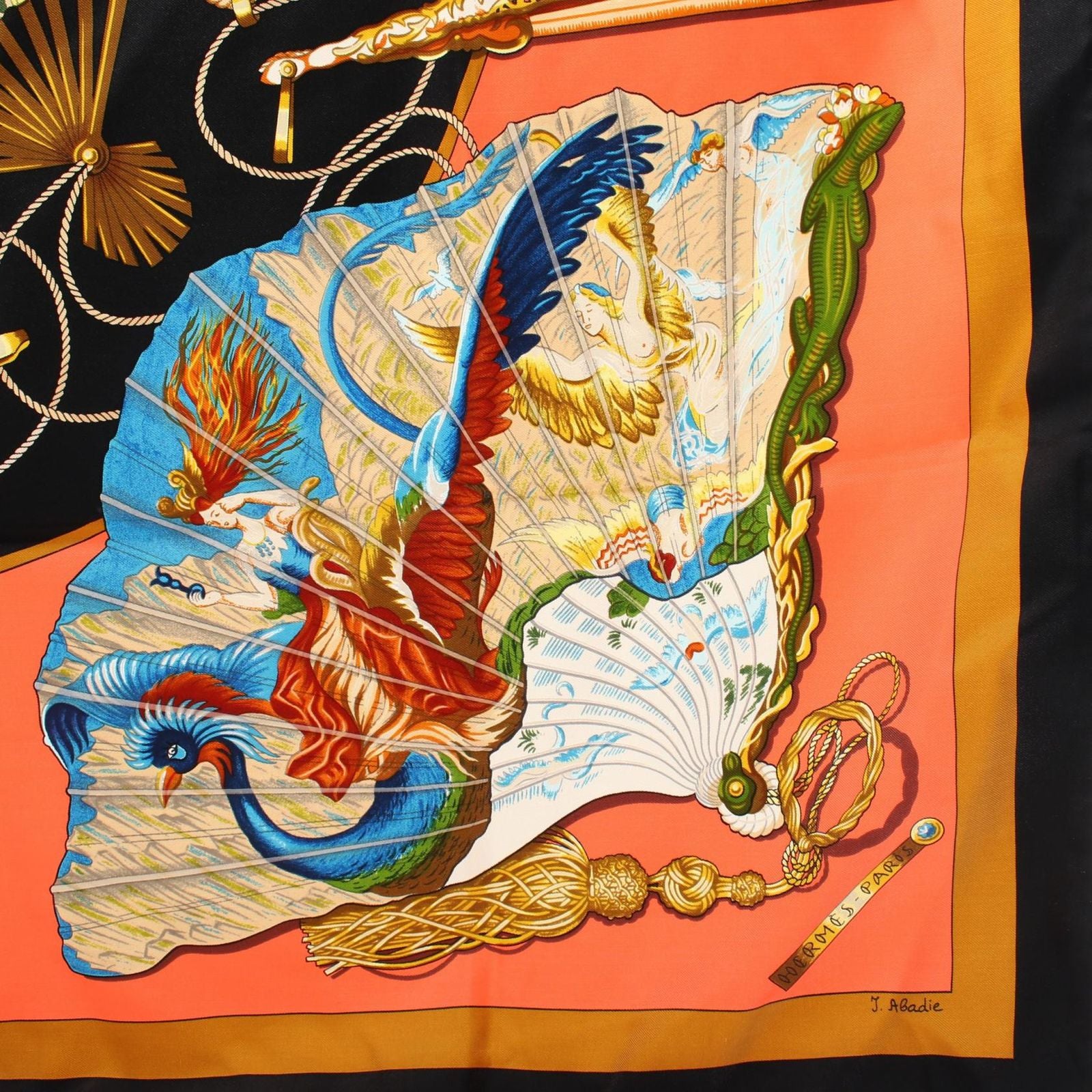 Hermes Scarf Carre 90 Brise de Charme Silk — view 4