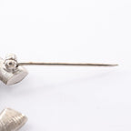 Chanel Brooch 16c CC Logo Stainless Steel — view 4