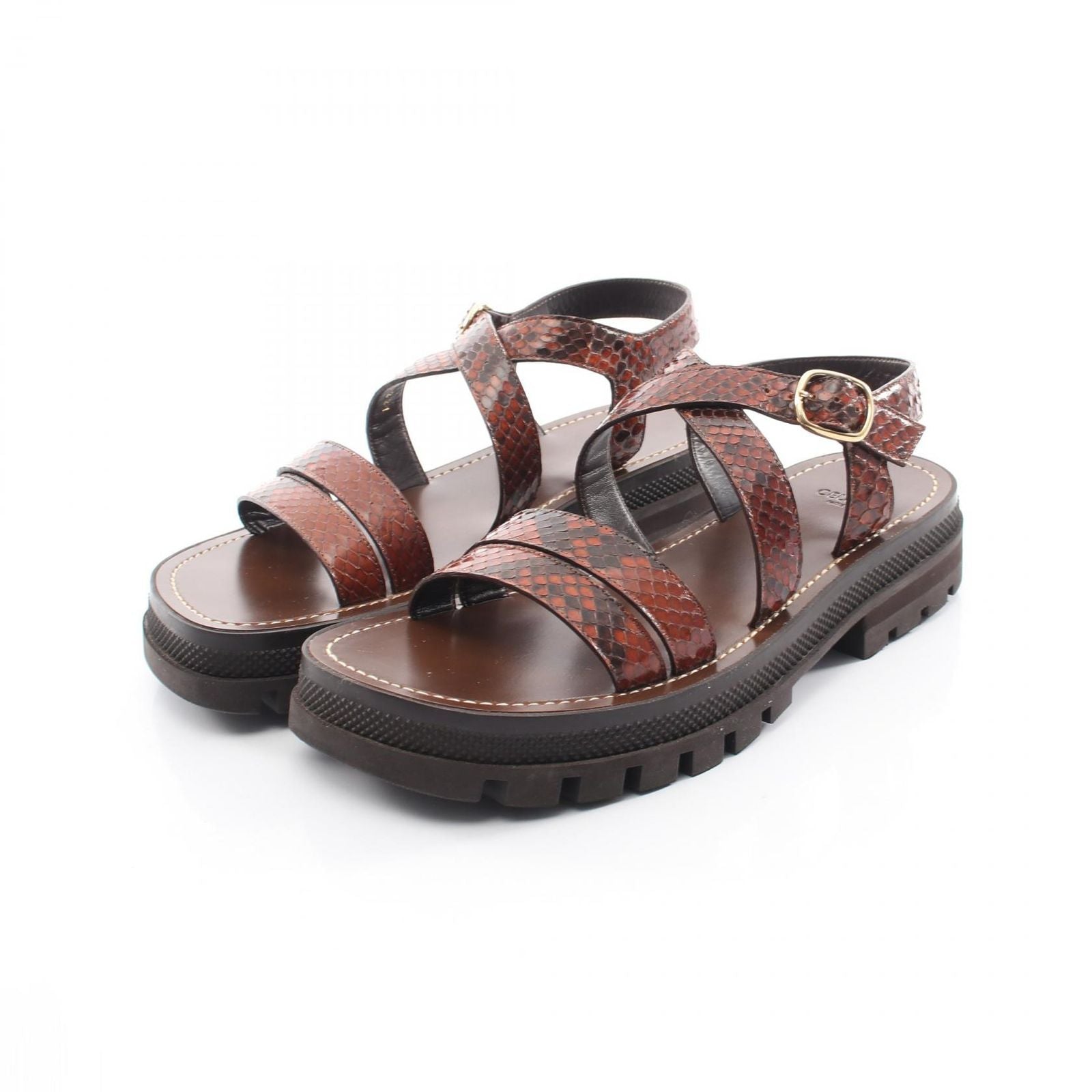 Celine Sandals Gladiator Exotic Cles the