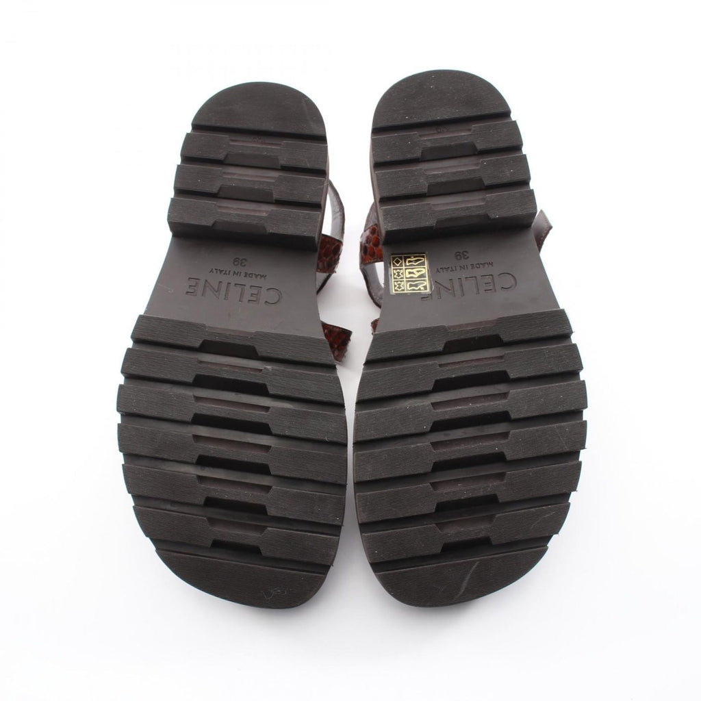 Celine Sandals Gladiator Exotic Cles the — view 4