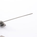 Chanel Brooch CC Logo Stainless Steel — view 4