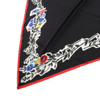 Chanel Scarf Pre Fall Collection Floral Print Silk Twill Triangle — view 5