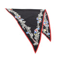 Chanel Scarf Pre Fall Collection Floral Print Silk Twill Triangle