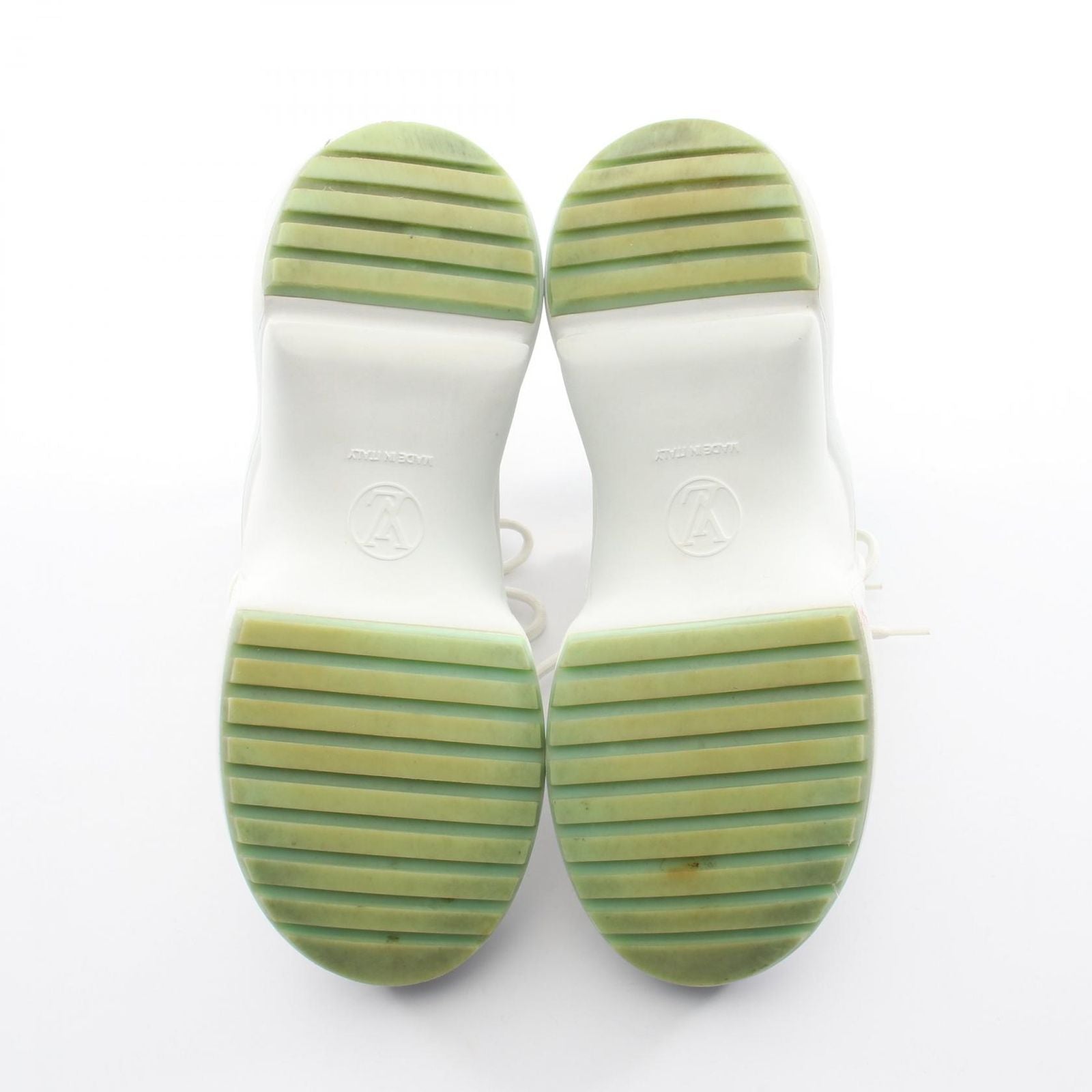 Louis Vuitton Sneakers LV Line White Leather 36 Multicolor — view 4